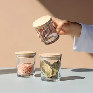 Pojemniki na przyprawy z deklami Frisk 6 x 245 ml