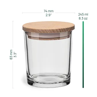 Pojemniki na przyprawy z deklami Frisk 6 x 245 ml