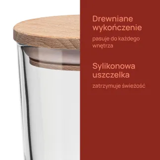 Pojemniki na przyprawy z deklami Frisk 6 x 245 ml