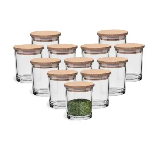 Pojemniki na przyprawy z deklami Frisk 12 x 245 ml