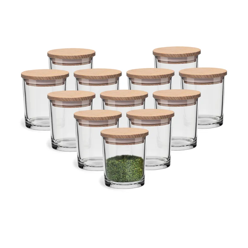 Pojemniki na przyprawy z deklami Frisk 12 x 245 ml