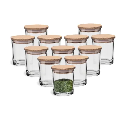 Pojemniki na przyprawy z deklami Frisk 12 x 245 ml