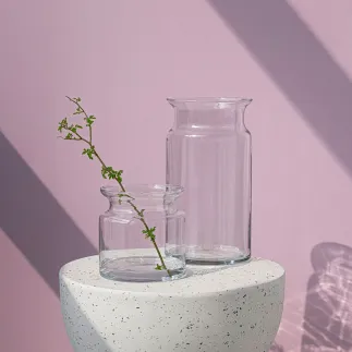 Wazon szklany Aura 15 cm