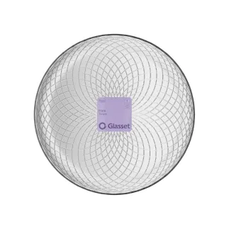 Duże talerze deserowe Decco 30 cm