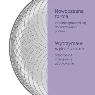 Duże talerze deserowe Decco 30 cm