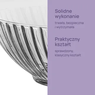 Szklana miska Astra 14,3 cm