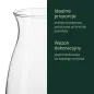Wazon, cylinder dekoracyjny 20 cm Flor Glasset