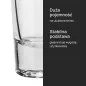 Kieliszki z grubym dnem do wódki i shotów Roy 6 x 30 ml