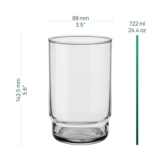 Szklanka wysoka Nest 670 ml