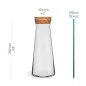 Karafka z korkiem Emma 1150 ml